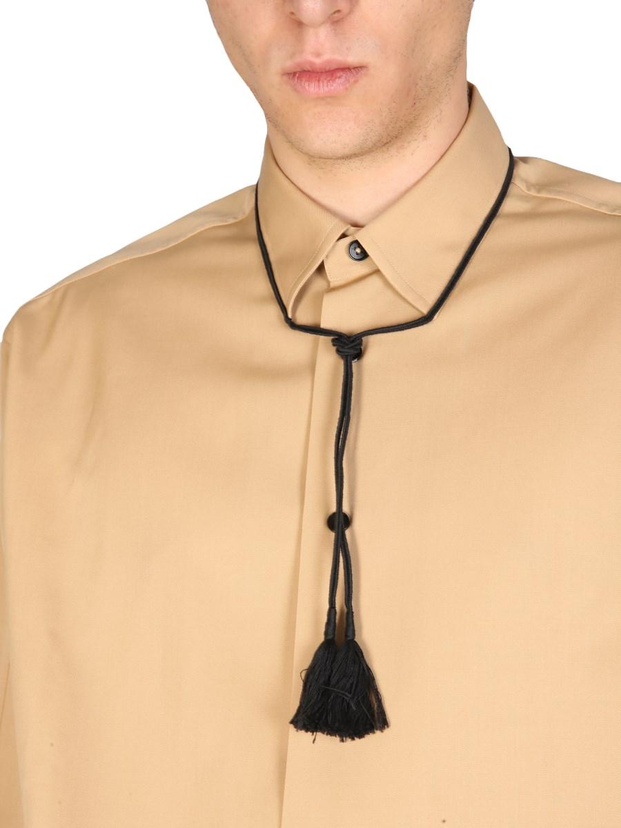 JIL SANDER CAMICIA IN POPELINE DI COTONE