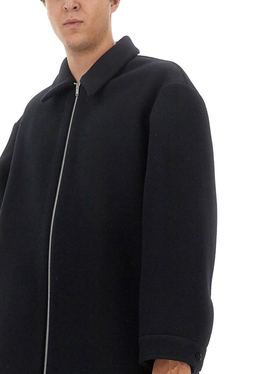 JIL SANDER CAPPOTTO IN LANA VERGINE