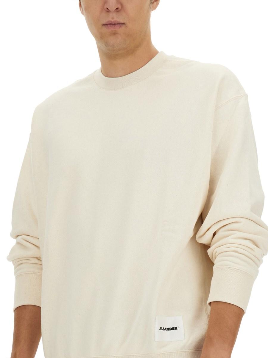 JIL SANDER FELPA CON LOGO