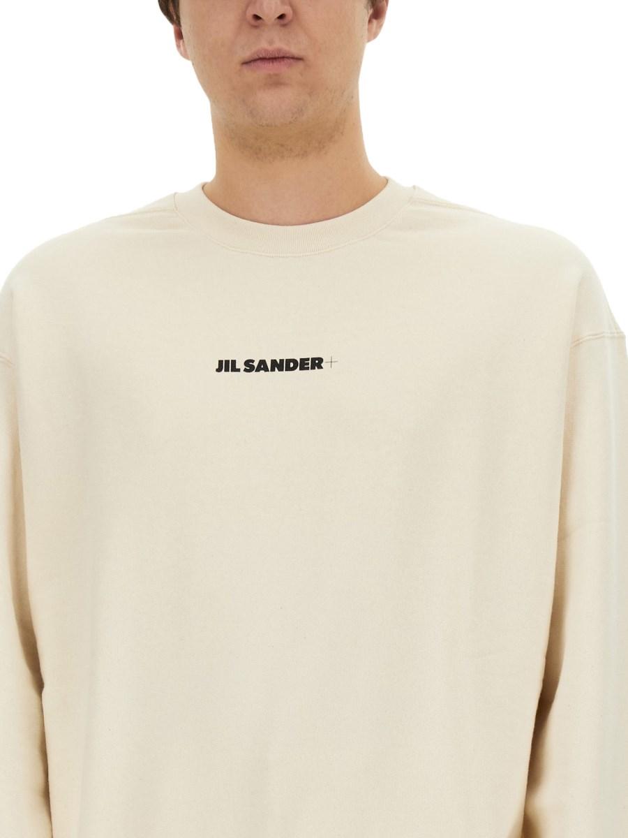 JIL SANDER FELPA CON LOGO