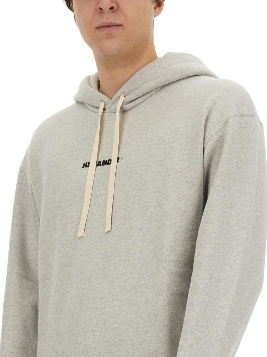JIL SANDER FELPA CON LOGO