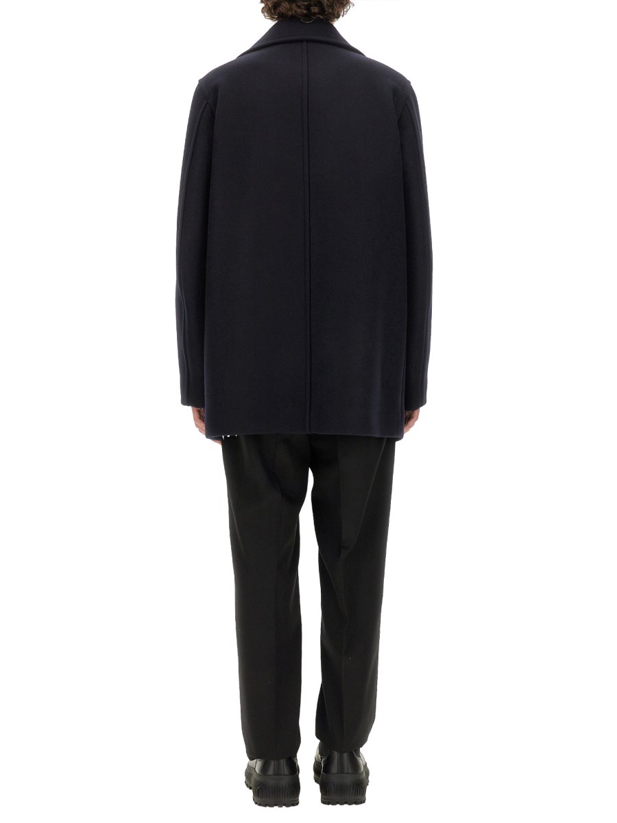 JIL SANDER GIACCA "CABAN" IN LANA