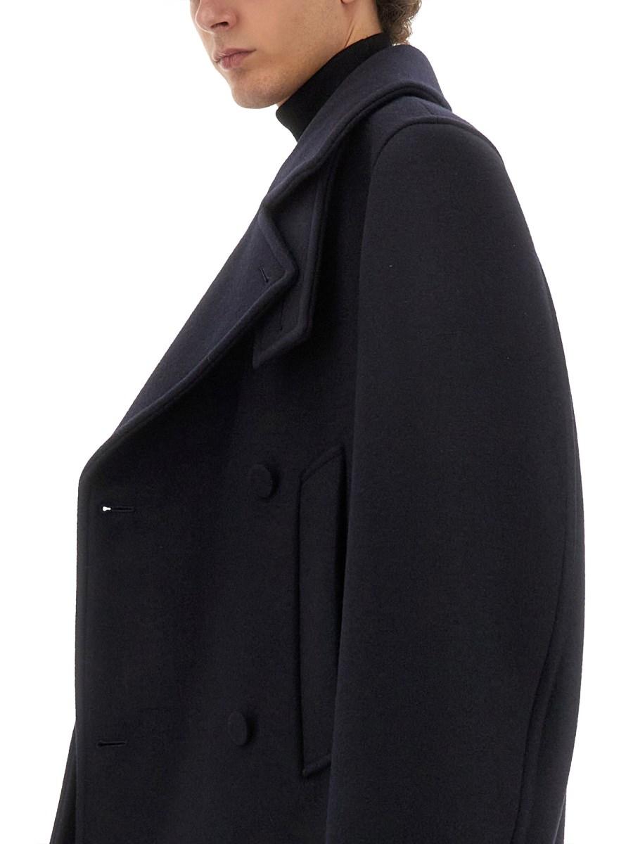JIL SANDER GIACCA "CABAN" IN LANA