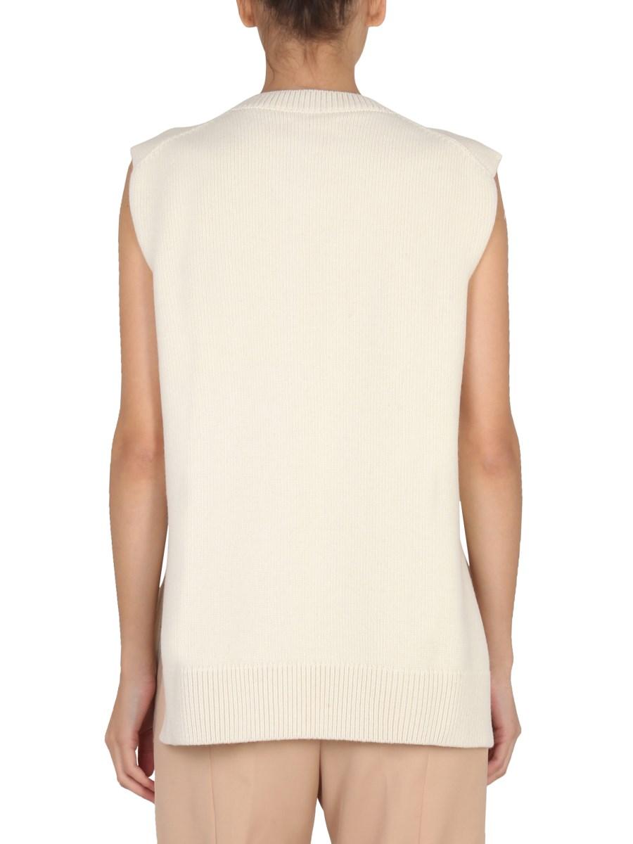 JIL SANDER GILET IN LANA