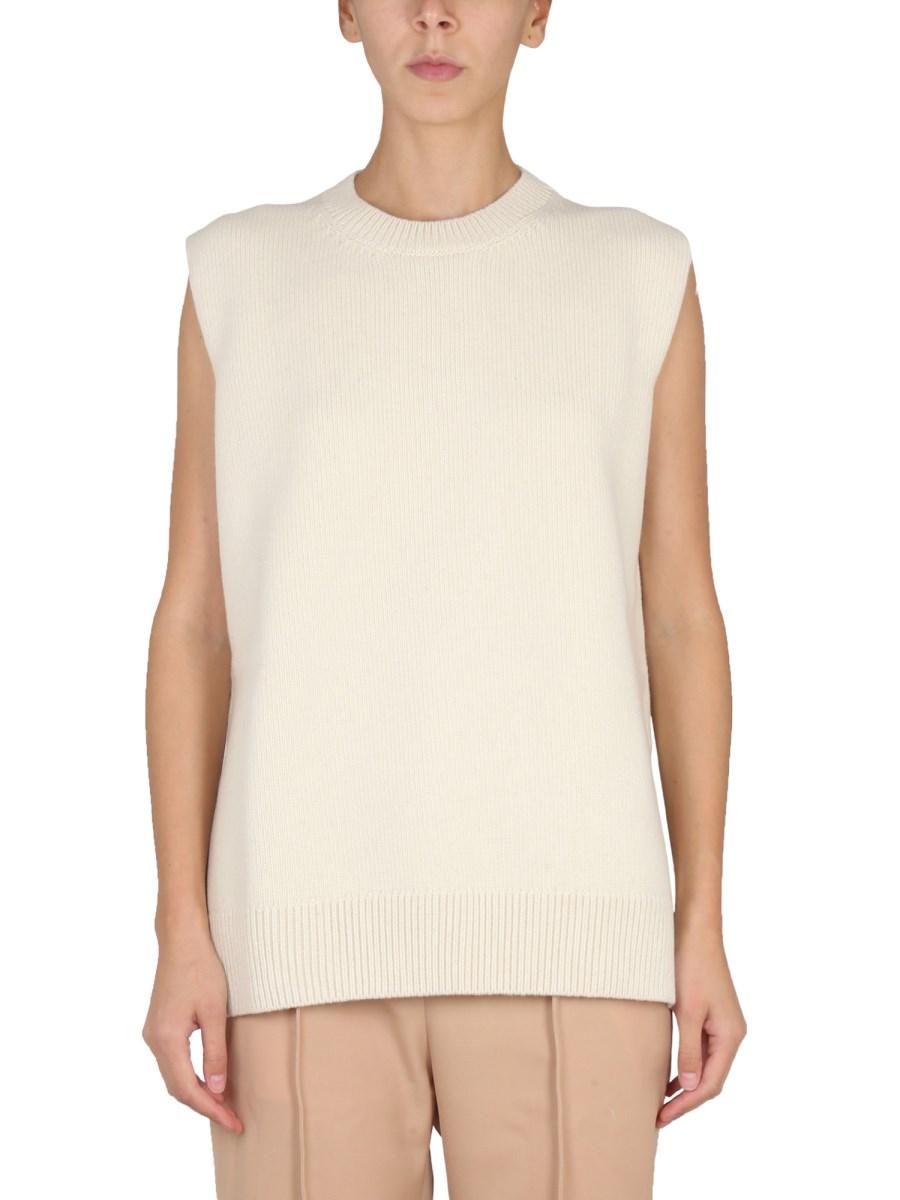 JIL SANDER GILET IN LANA