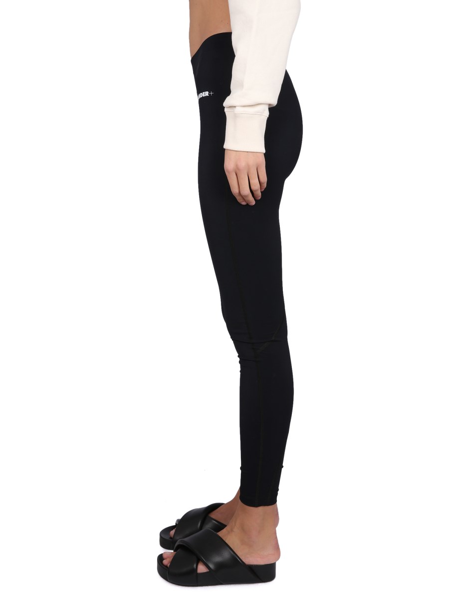JIL SANDER LEGGINGS CON LOGO