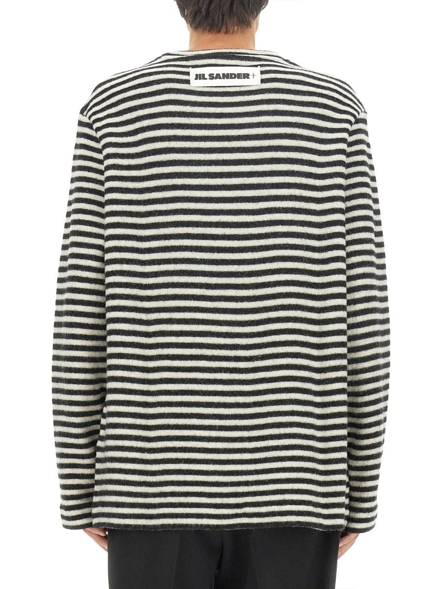 JIL SANDER MAGLIA A RIGHE