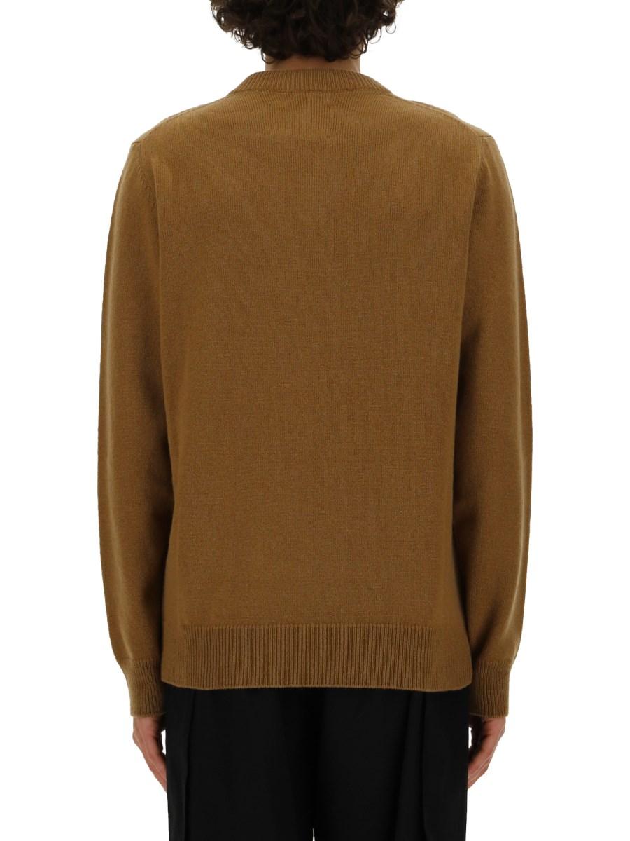 JIL SANDER MAGLIA CON SCOLLO A V
