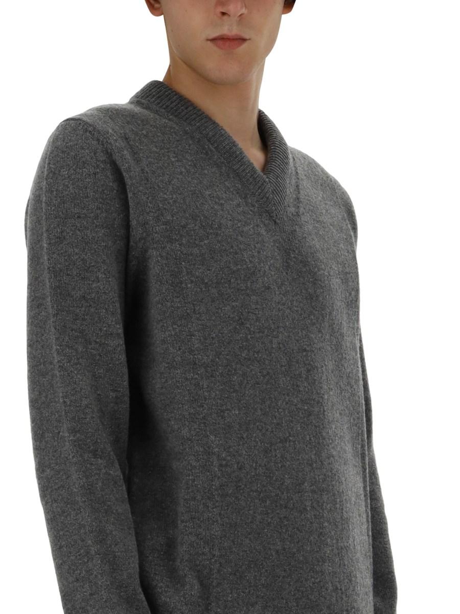 JIL SANDER MAGLIA SCON SCOLLO A V