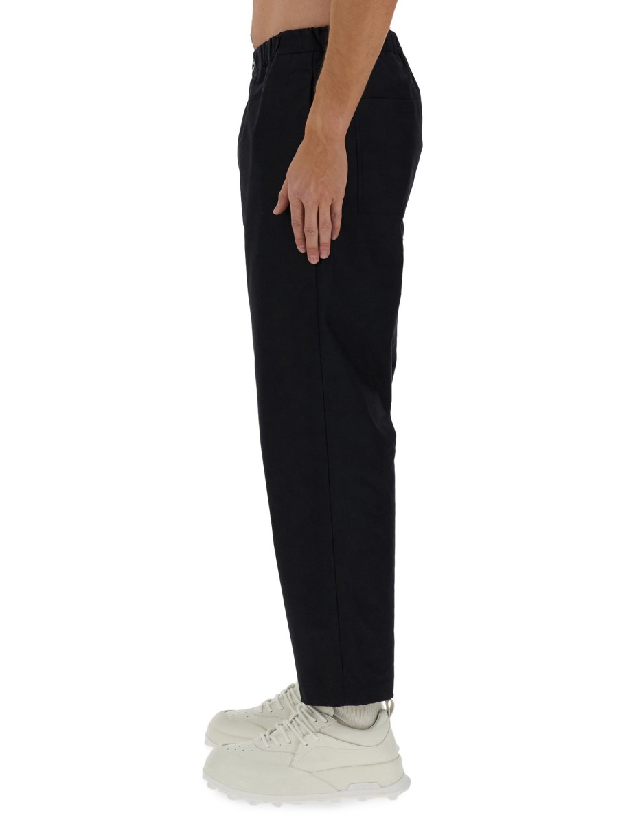 JIL SANDER PANTALONE IN COTONE
