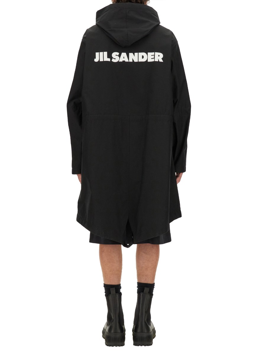 JIL SANDER PARKA CON LOGO