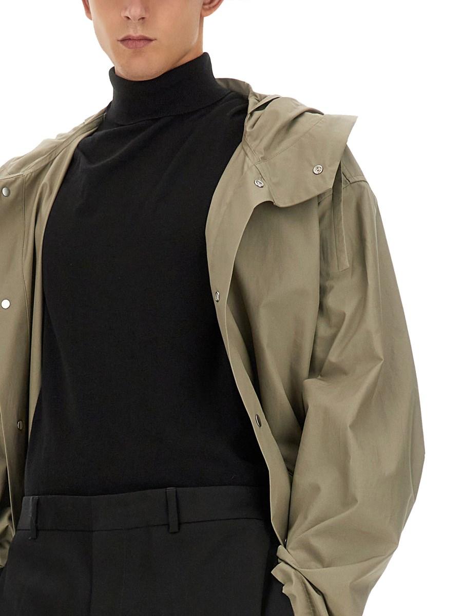JIL SANDER PARKA CON LOGO