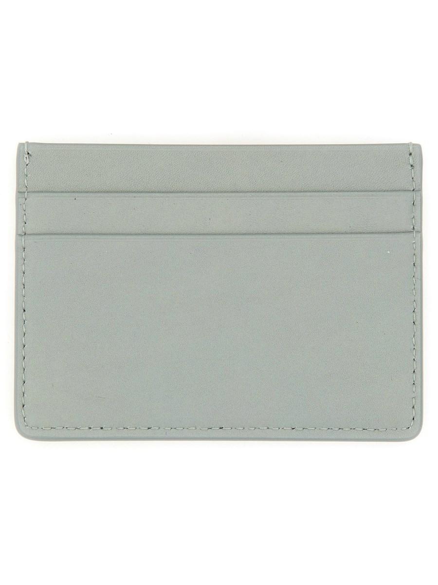 JIL SANDER PORTACARTE IN PELLE CON LOGO