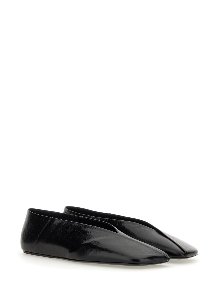 JIL SANDER SLIPPER IN PELLE