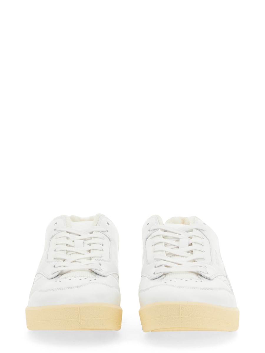 JIL SANDER SNEAKER BASSA IN PELLE