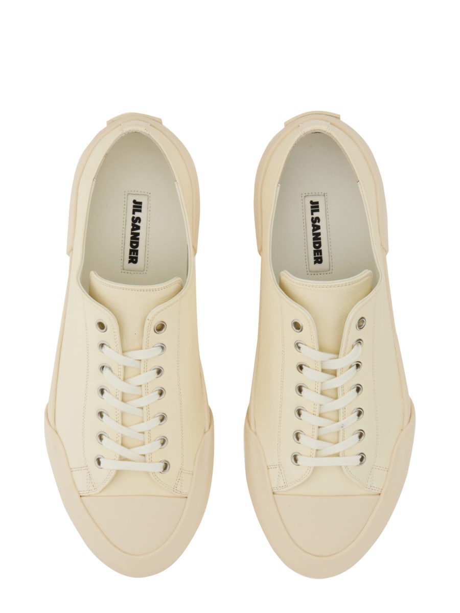 JIL SANDER SNEAKER BASSE IN PELLE