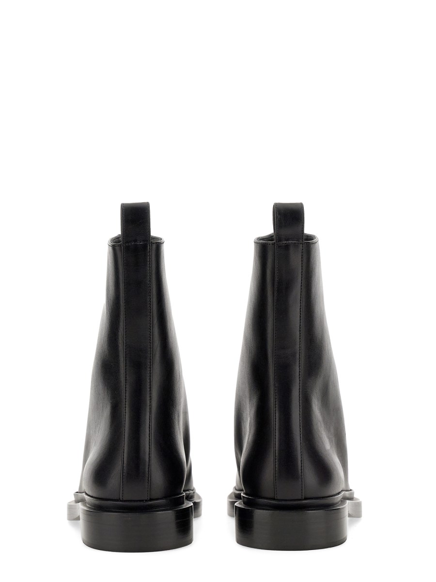 JIL SANDER STIVALETTI CHELSEA IN PELLE
