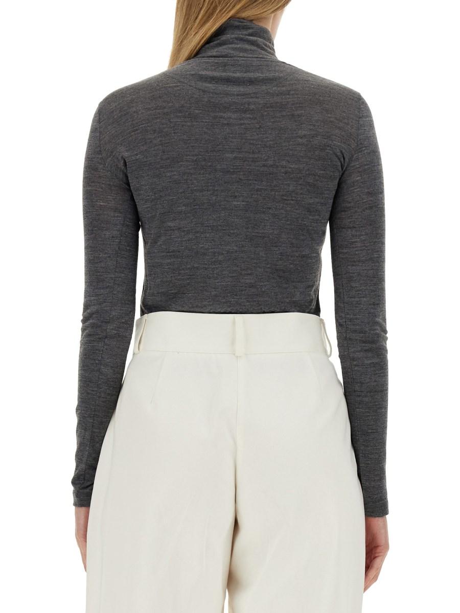 JIL SANDER T-SHIRT A COLLO ALTO