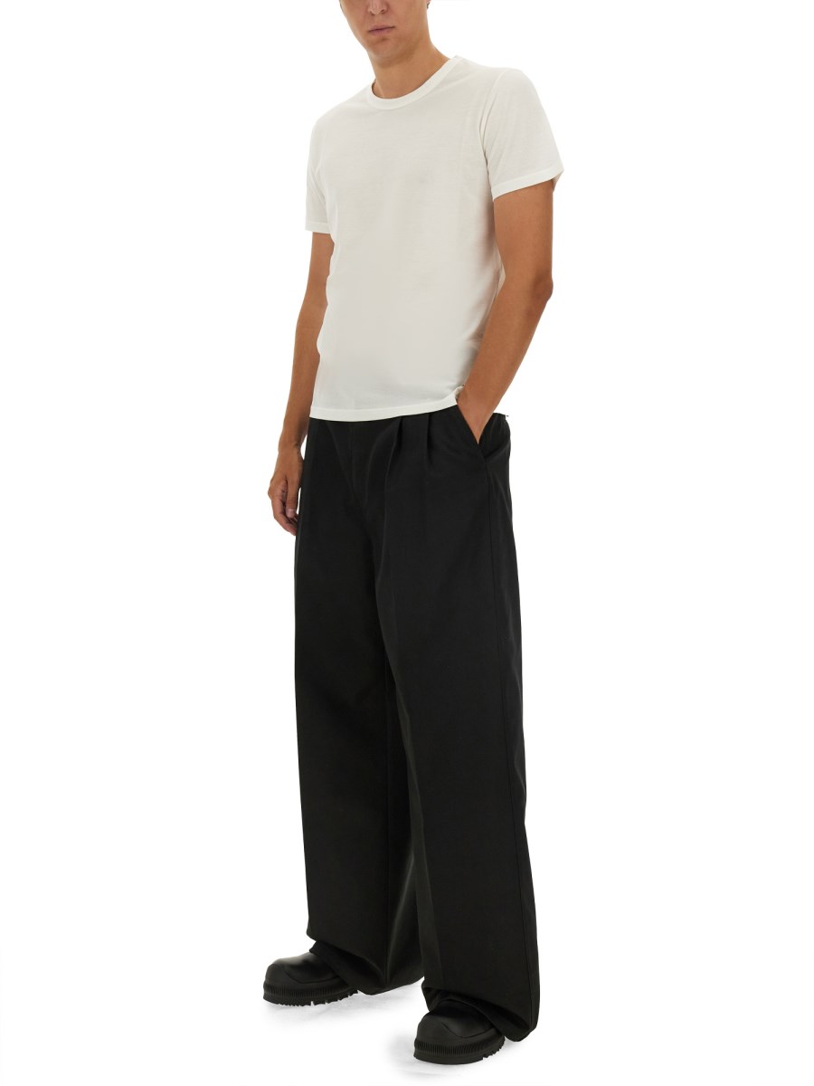 JIL SANDER T-SHIRT IN COTONE