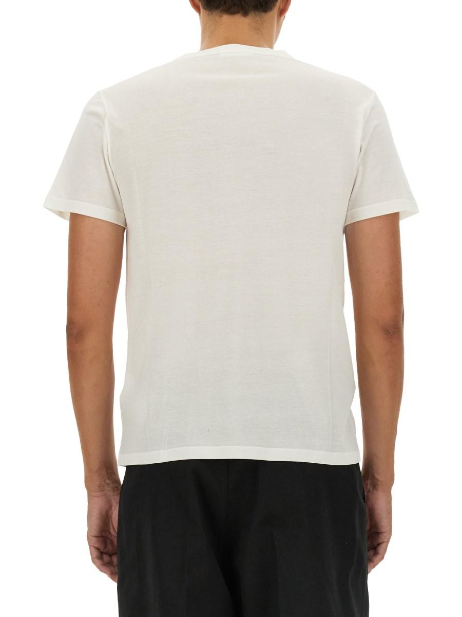 JIL SANDER T-SHIRT IN COTONE