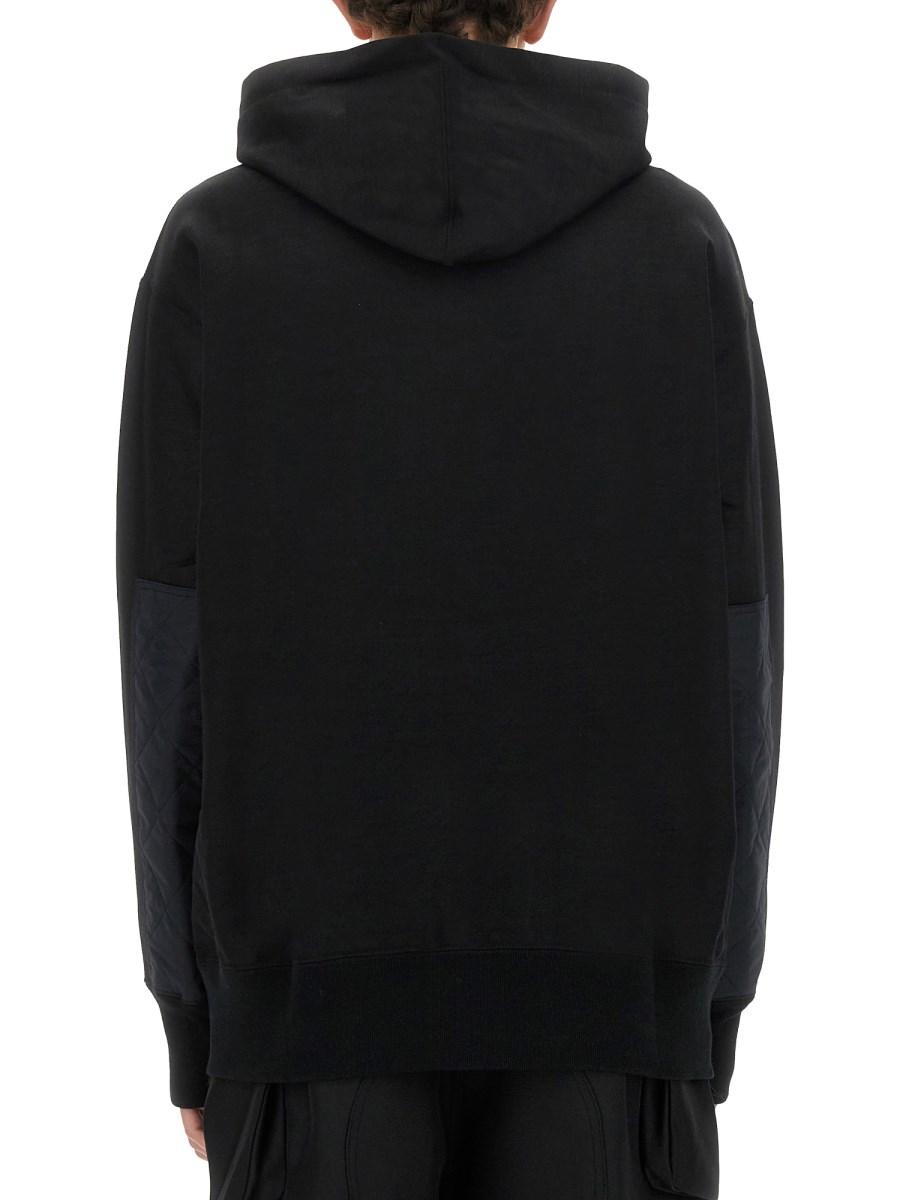 JUNYA WATANABE MAN FELPA CON CAPPUCCIO