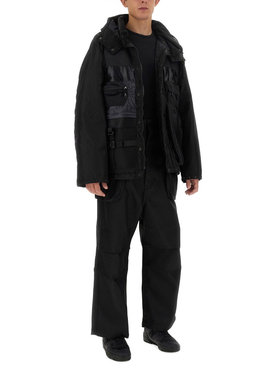 JUNYA WATANABE MAN GIACCA CON INSERTI A CONTRASTO