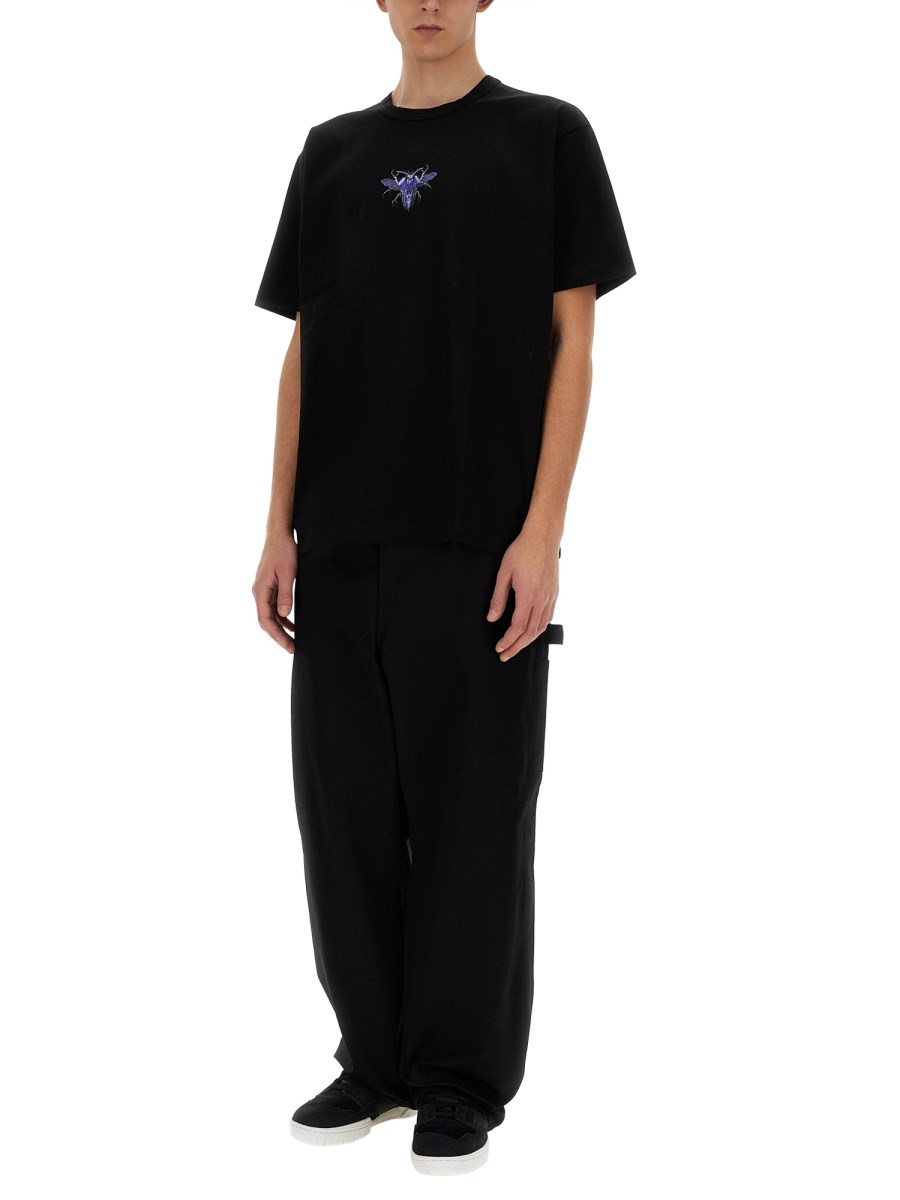 JUNYA WATANABE MAN T-SHIRT CON STAMPA