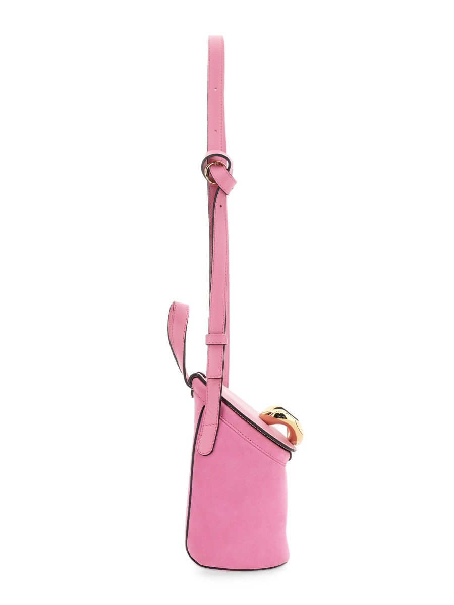 JW ANDERSON BORSA "LID BUCKET" IN PELLE