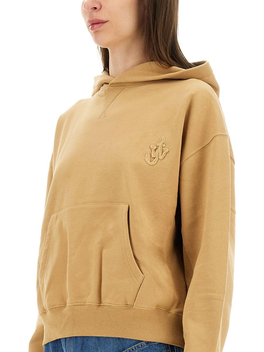 JW ANDERSON FELPA CON CAPPUCCIO