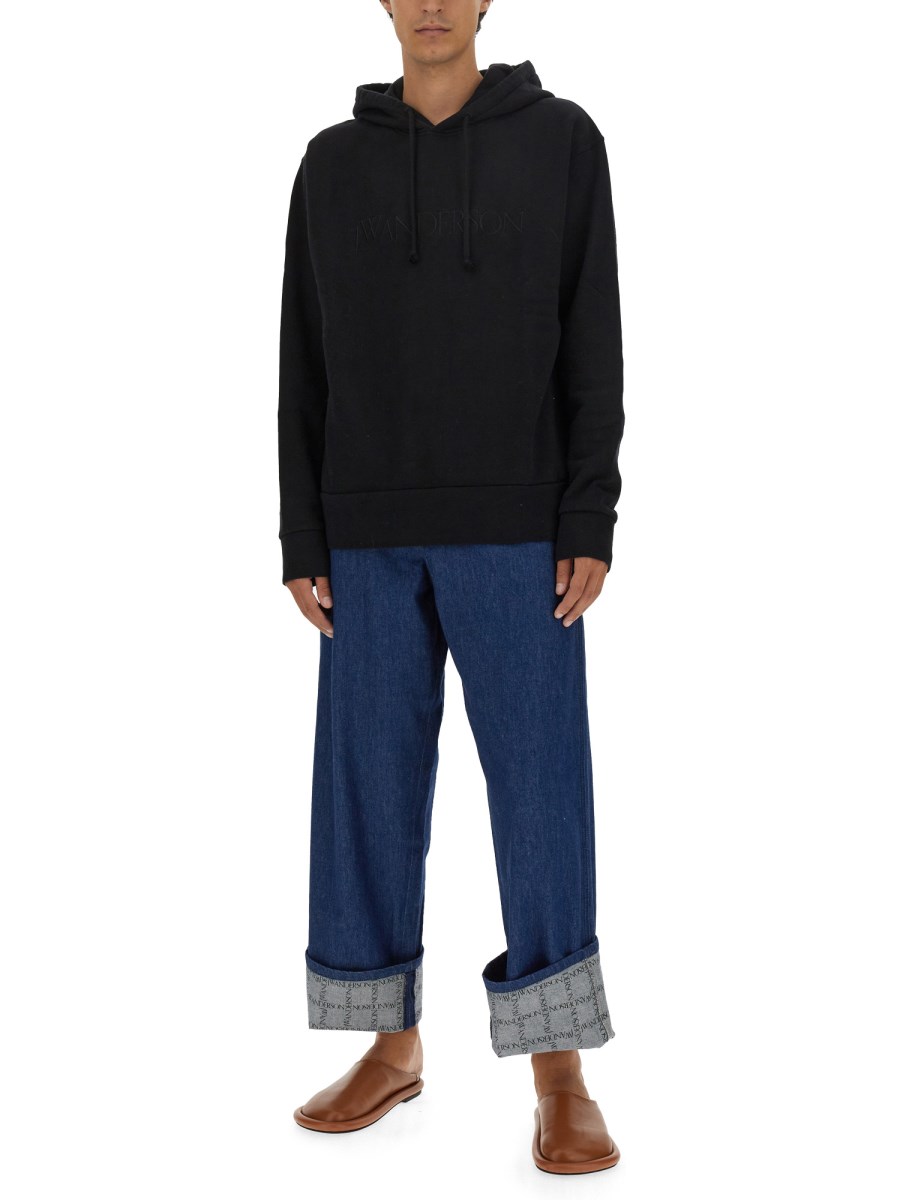 JW ANDERSON FELPA CON LOGO