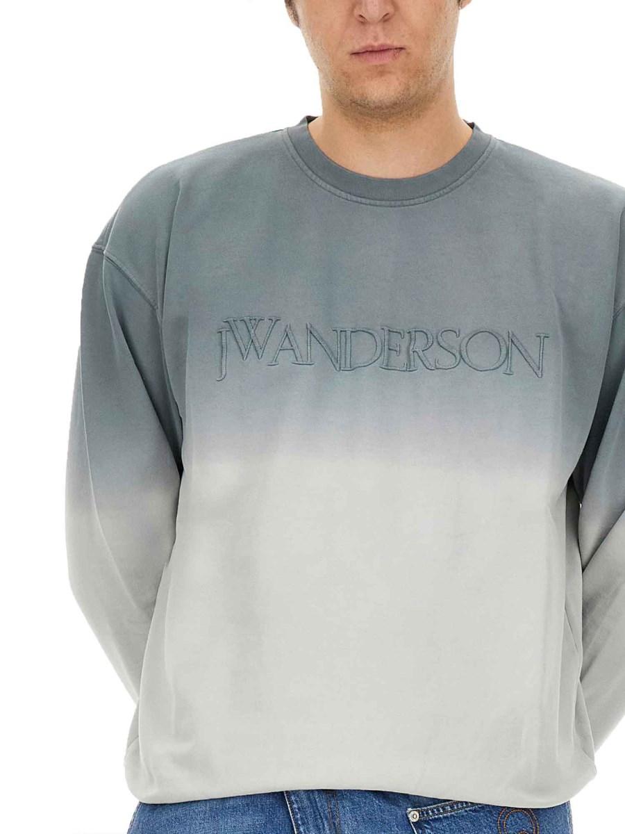 JW ANDERSON FELPA IN COTONE CON LOGO