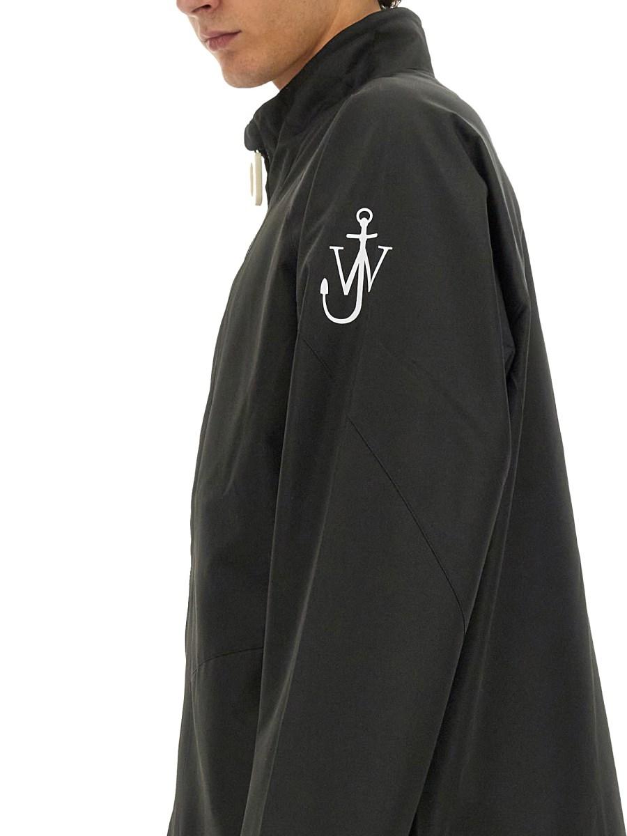 JW ANDERSON GIACCA IN NYLON CON LOGO