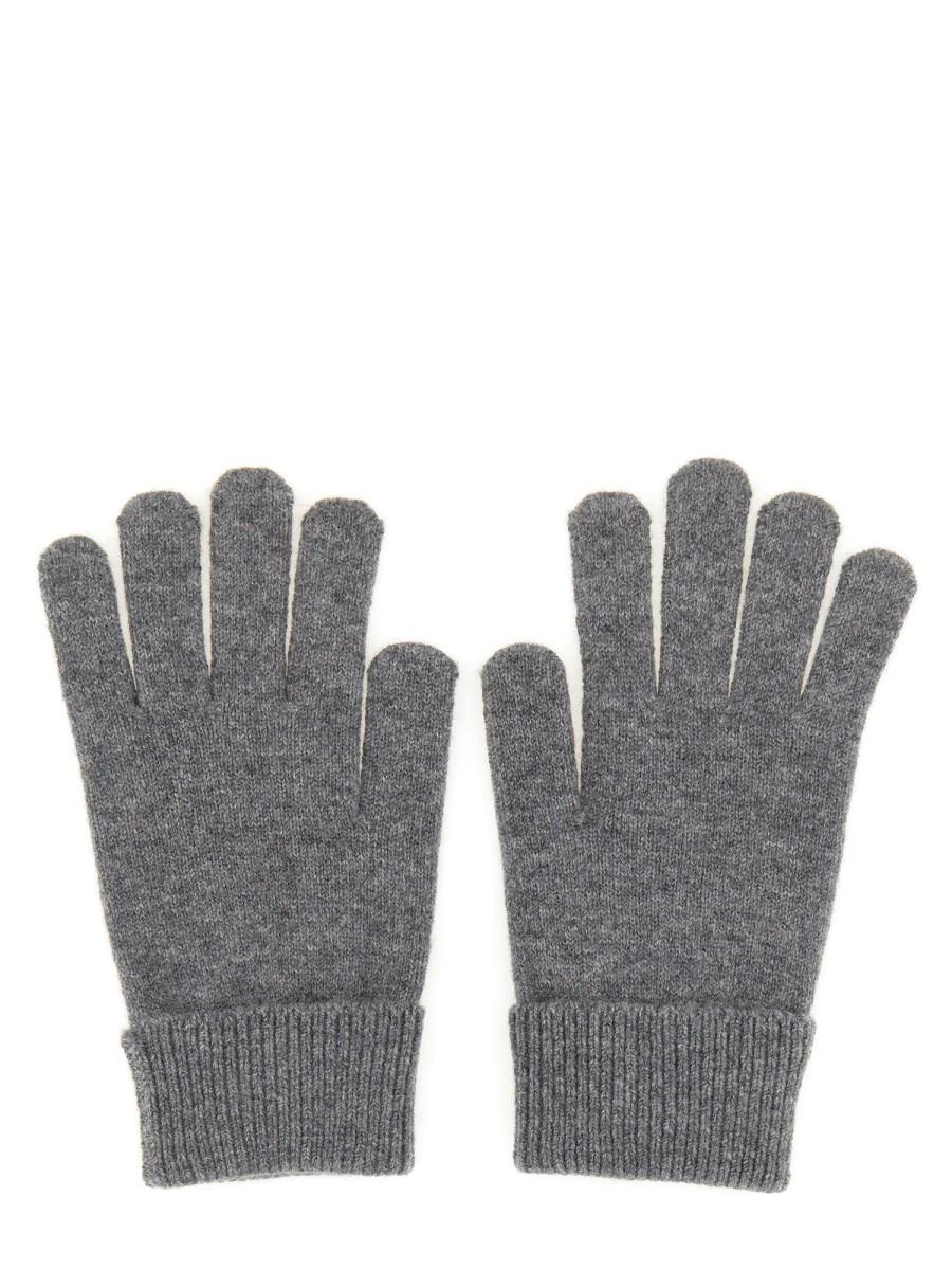 JW ANDERSON GUANTI "ANCHOR" IN LANA E CASHMERE