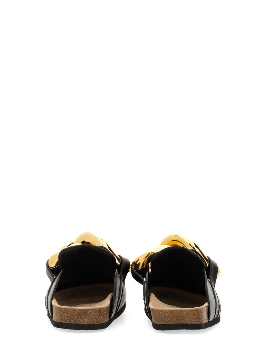 JW ANDERSON MULES CHAIN IN PELLE