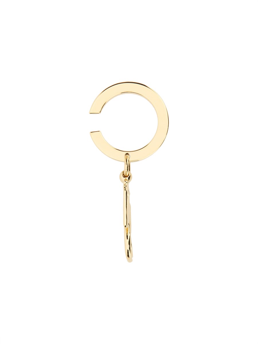 JW ANDERSON ORECCHINO ANCHOR IN OTTONE