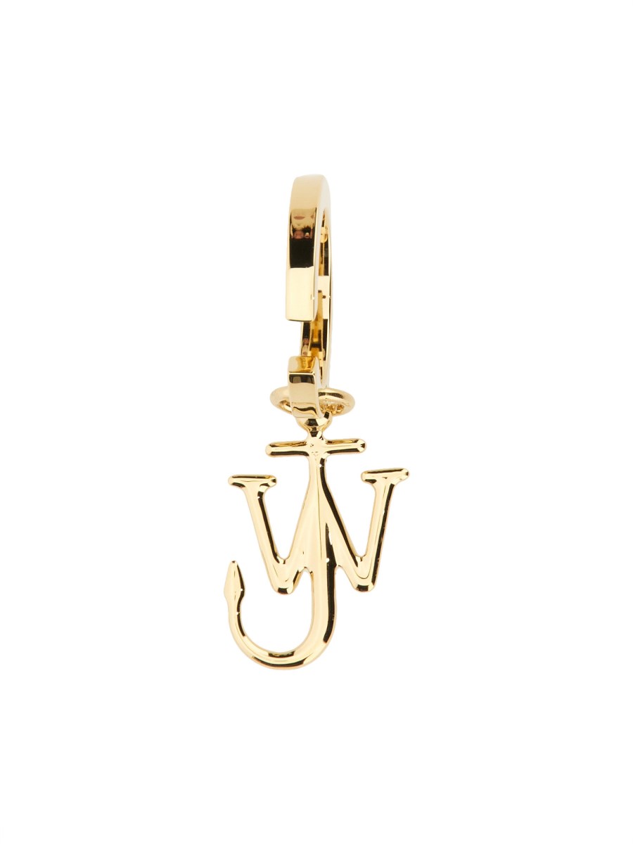 JW ANDERSON ORECCHINO ANCHOR IN OTTONE