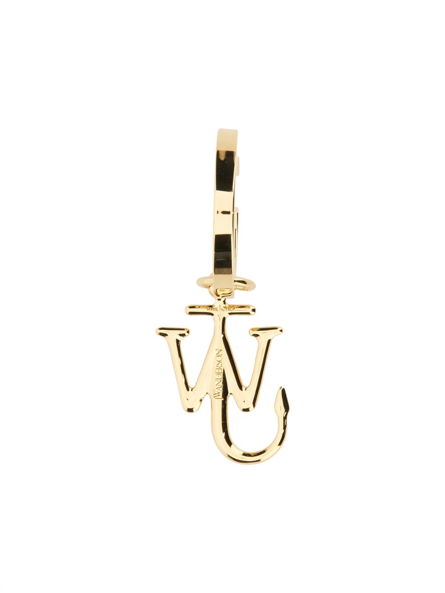 JW ANDERSON ORECCHINO ANCHOR IN OTTONE