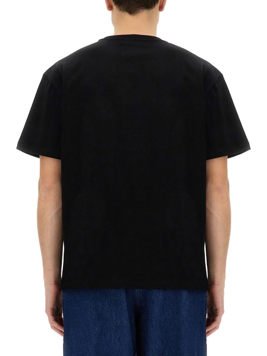 JW ANDERSON T-SHIRT IN JERSEY DI COTONE