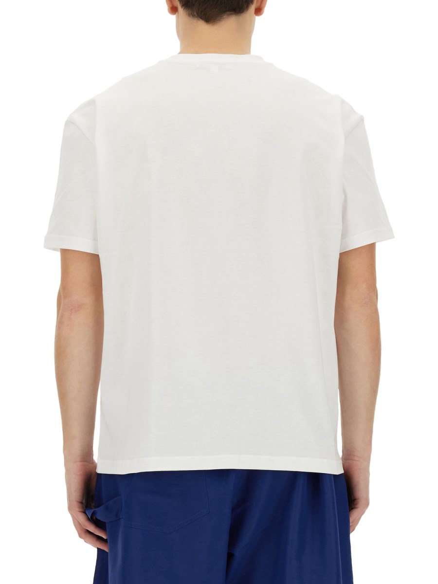 JW ANDERSON T-SHIRT IN JERSEY DI COTONE