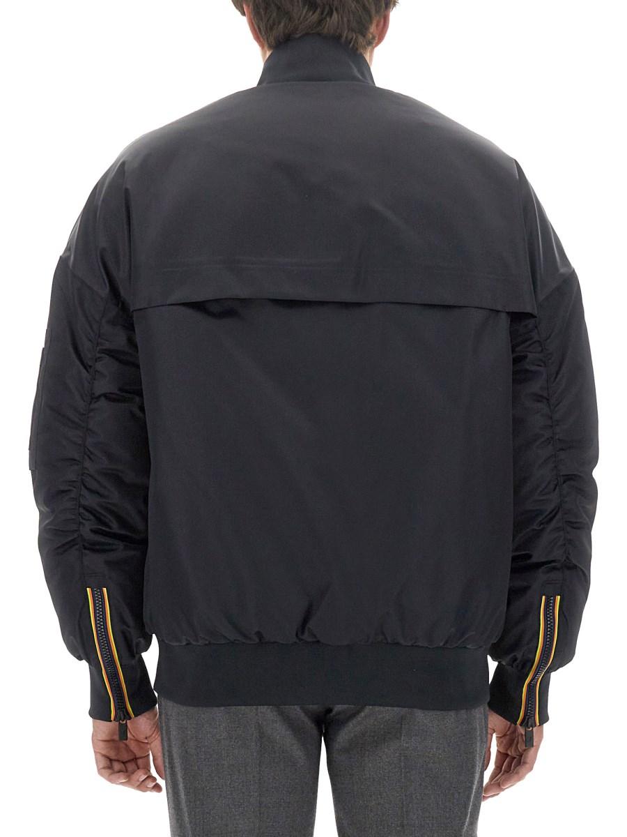 K-WAY BOMBER LONDONY IN NYLON
