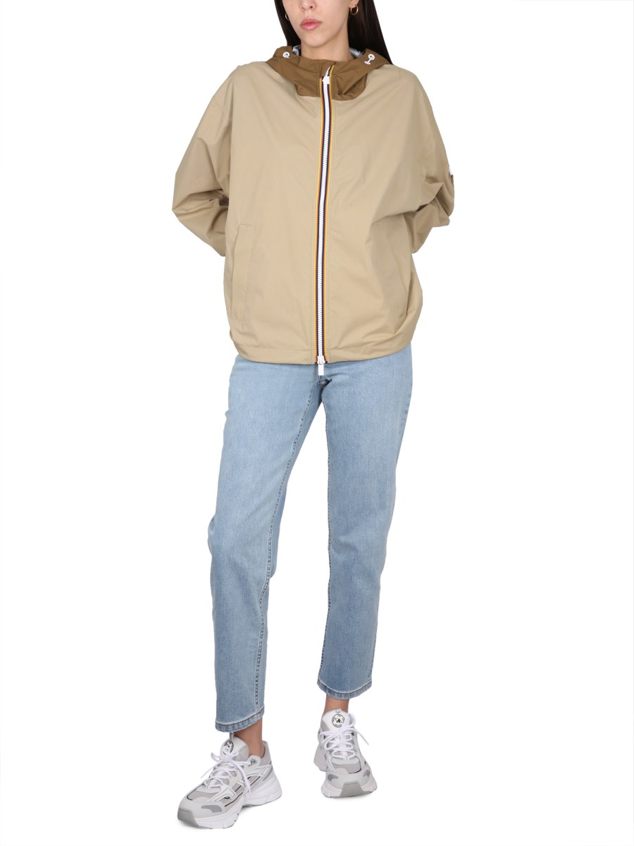 K-WAY GIACCA CLAUDEY IN NYLON