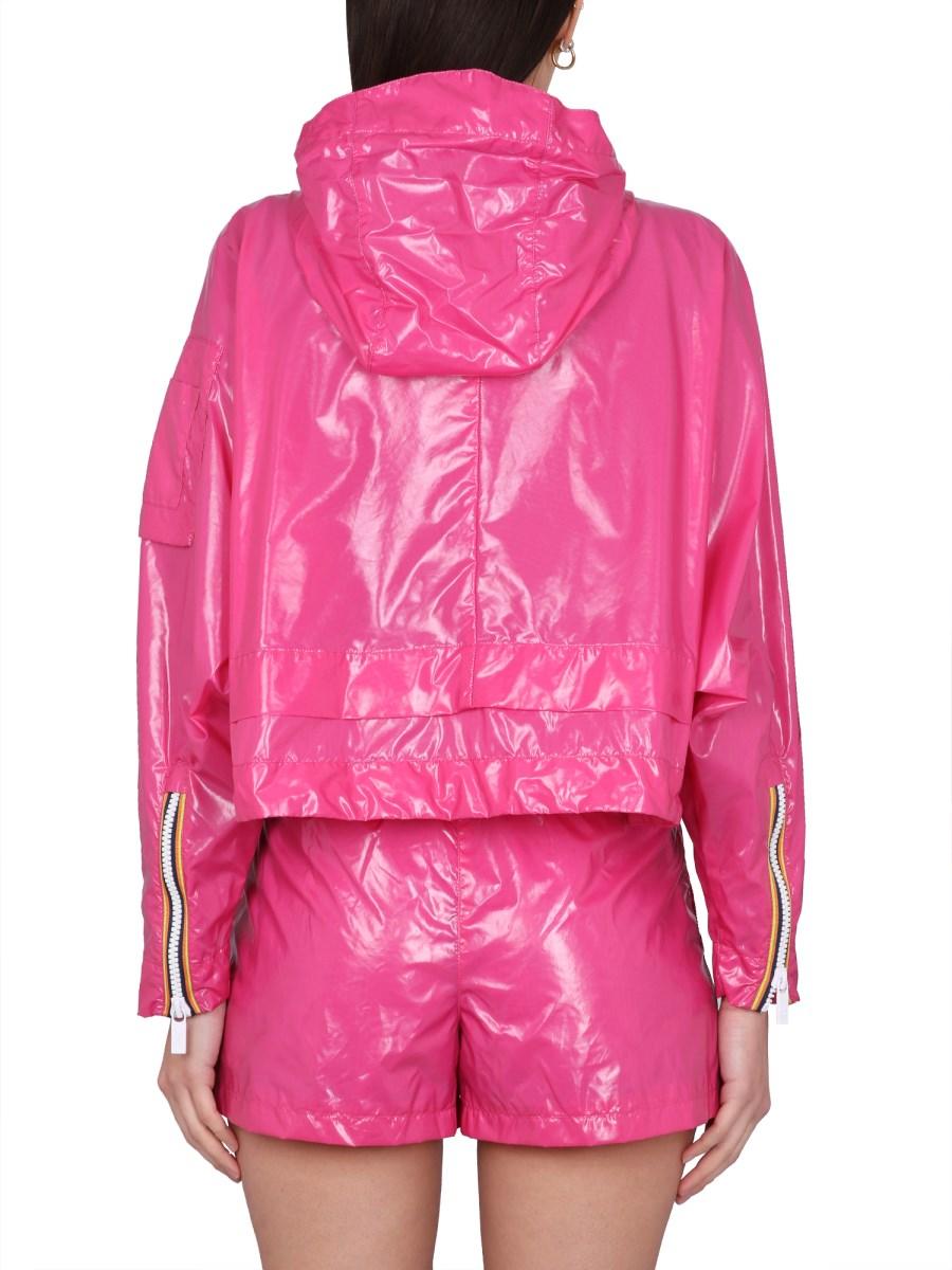 K-WAY GIACCA CROPEL LIGHT CLASS IN NYLON