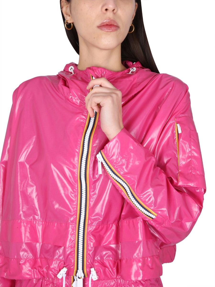 K-WAY GIACCA CROPEL LIGHT CLASS IN NYLON
