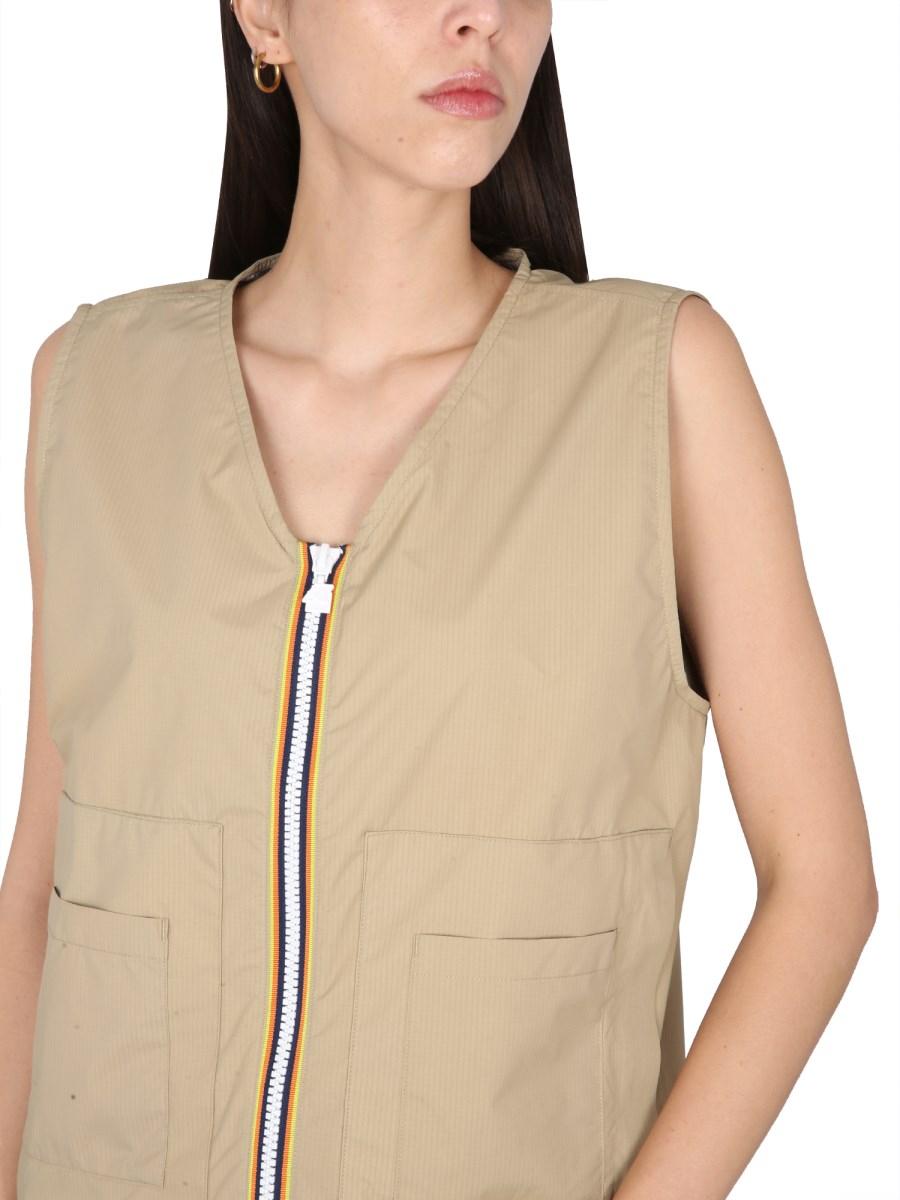 K-WAY GILET BARNEL IN NYLON