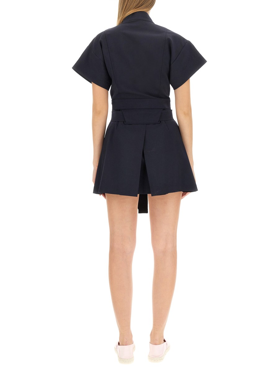 KENZO ABITO MINI KIMONO IN LANA