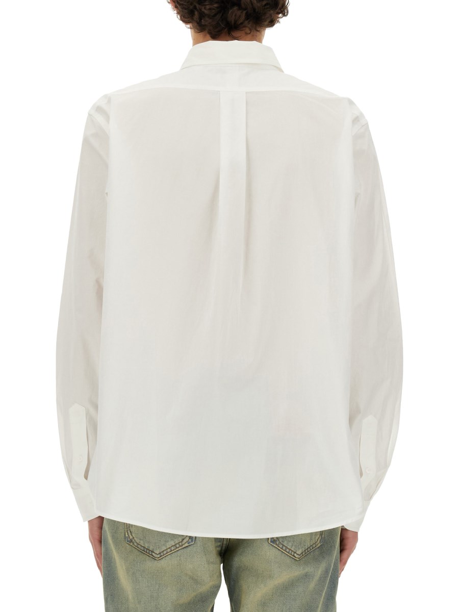 KENZO CAMICIA BOKE FLOWER IN POPELINE DI COTONE