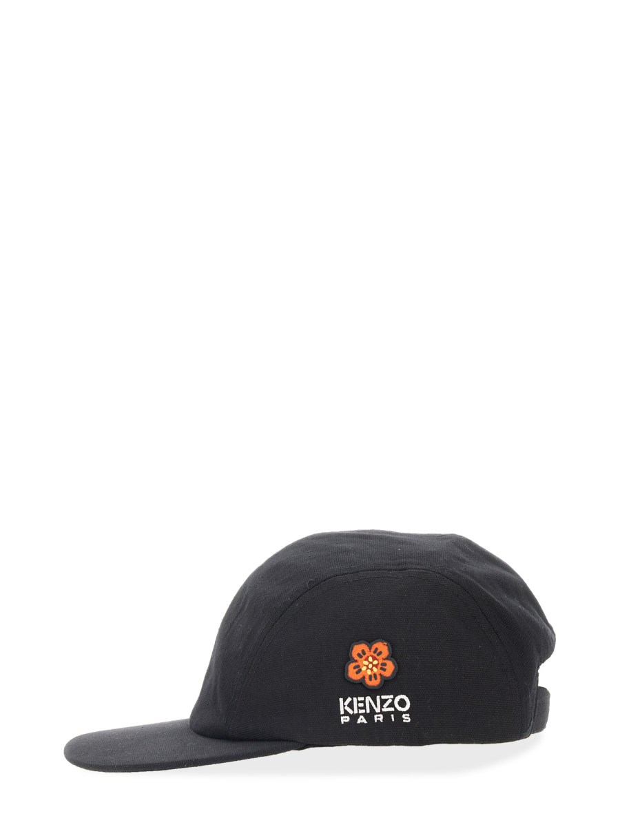 KENZO CAPPELLO CON RICAMO LOGO IN COTONE