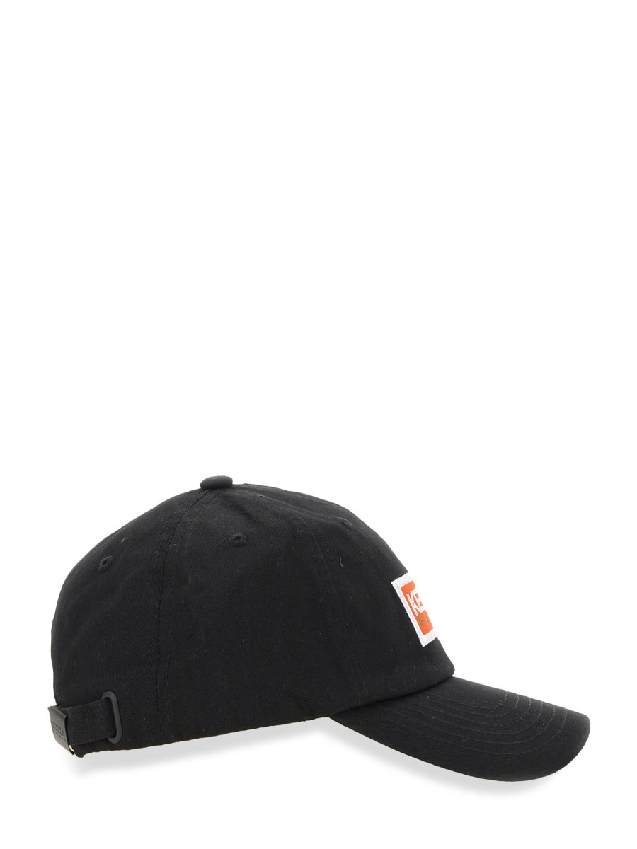 KENZO CAPPELLO DA BASEBALL IN COTONE CON LOGO