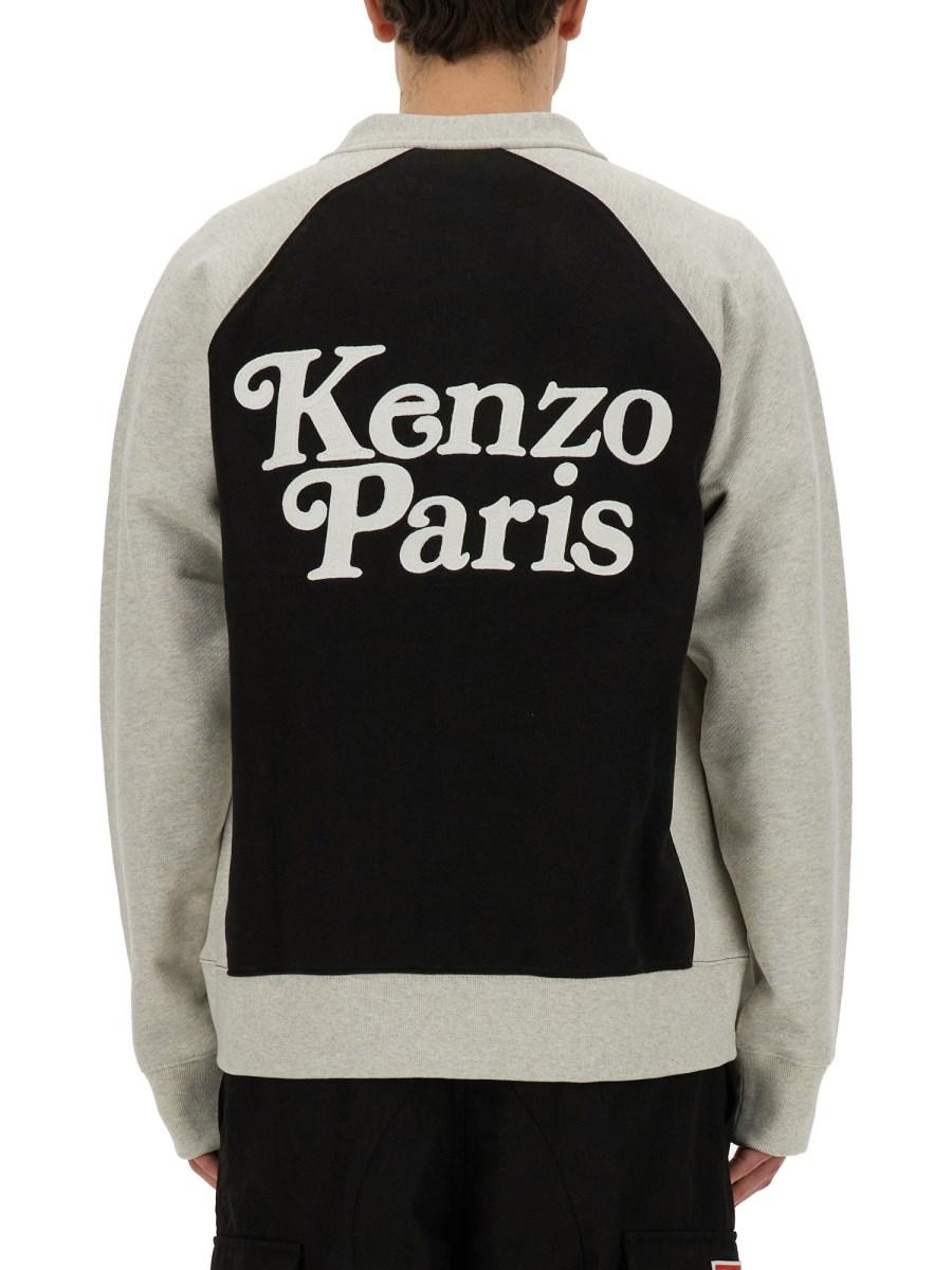 KENZO CARDIGAN IN FELPA