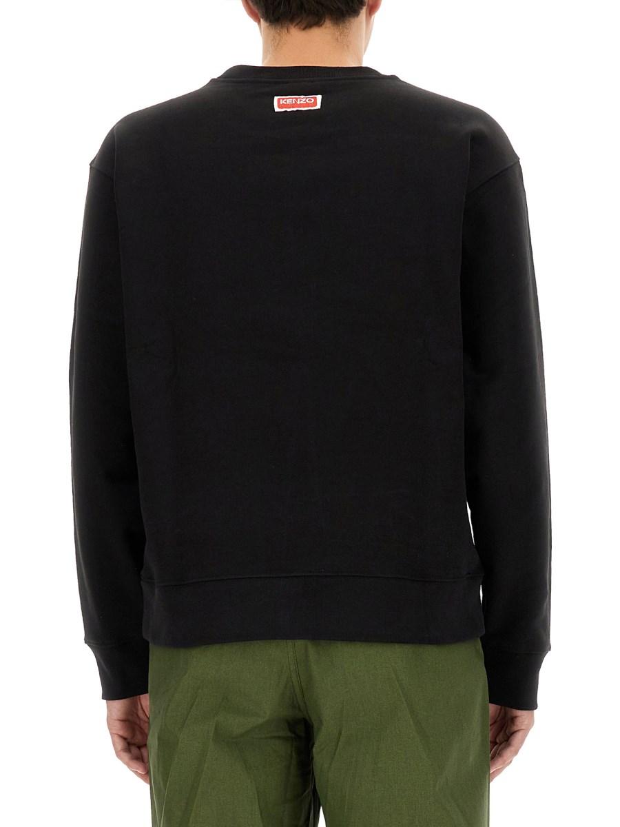 KENZO FELPA BOKE FLOWER IN COTONE